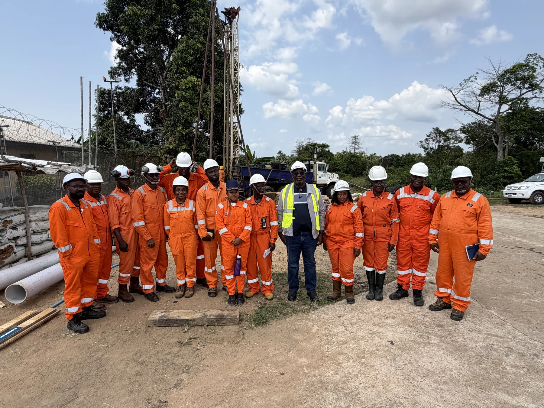 Supanova field team assembled after technical training