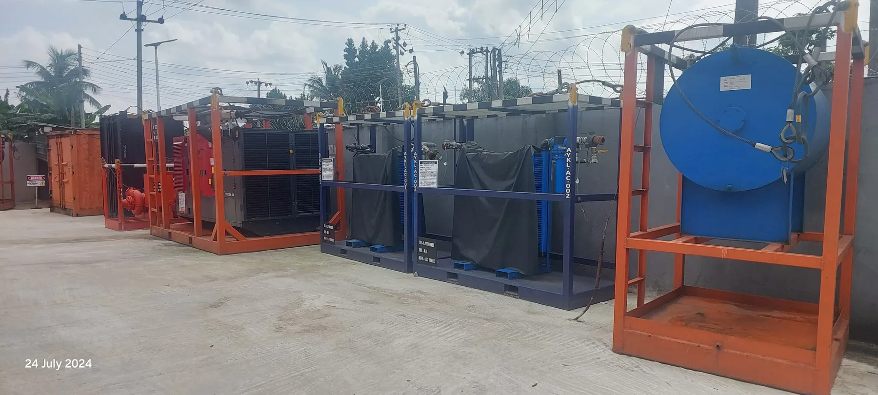 Mobilisation equipment fleet