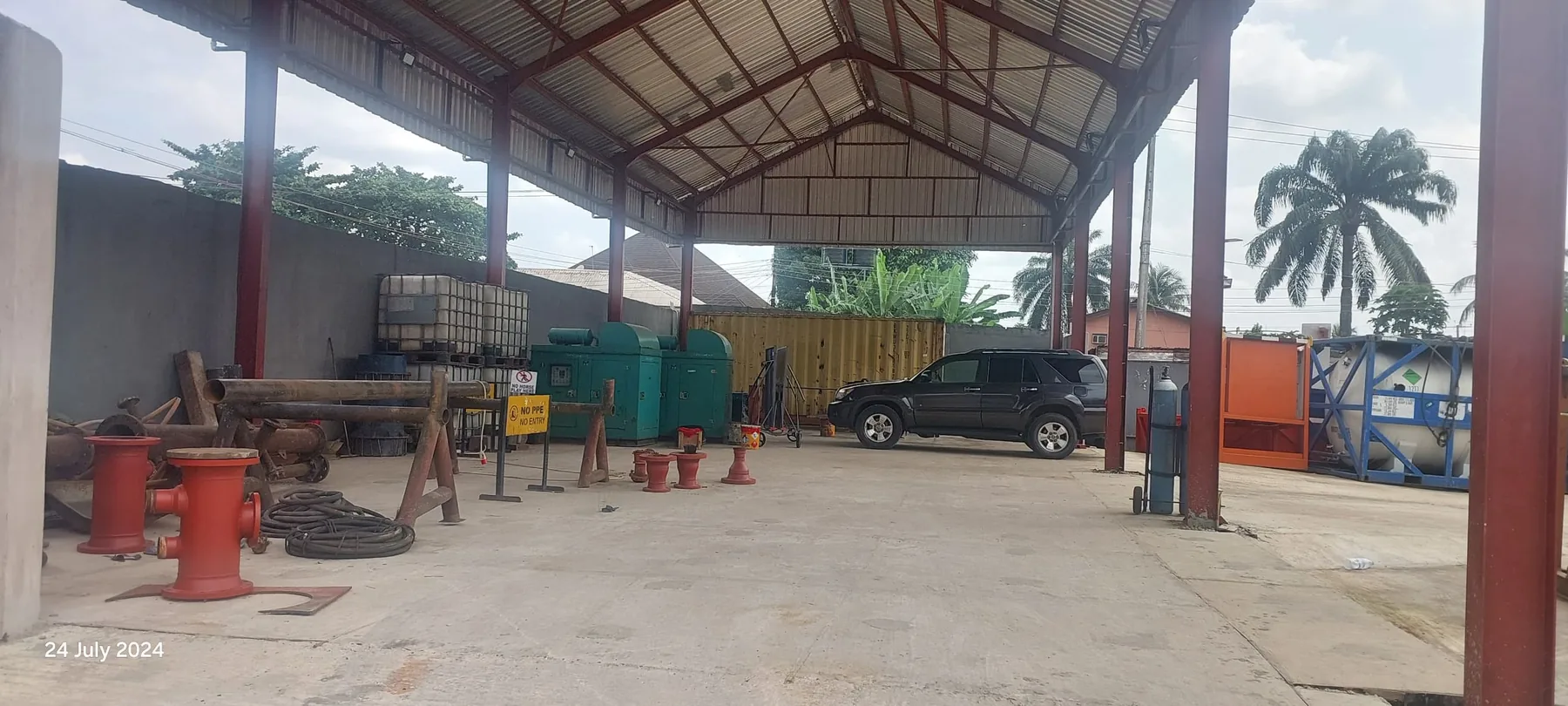 Workshop and preparation area