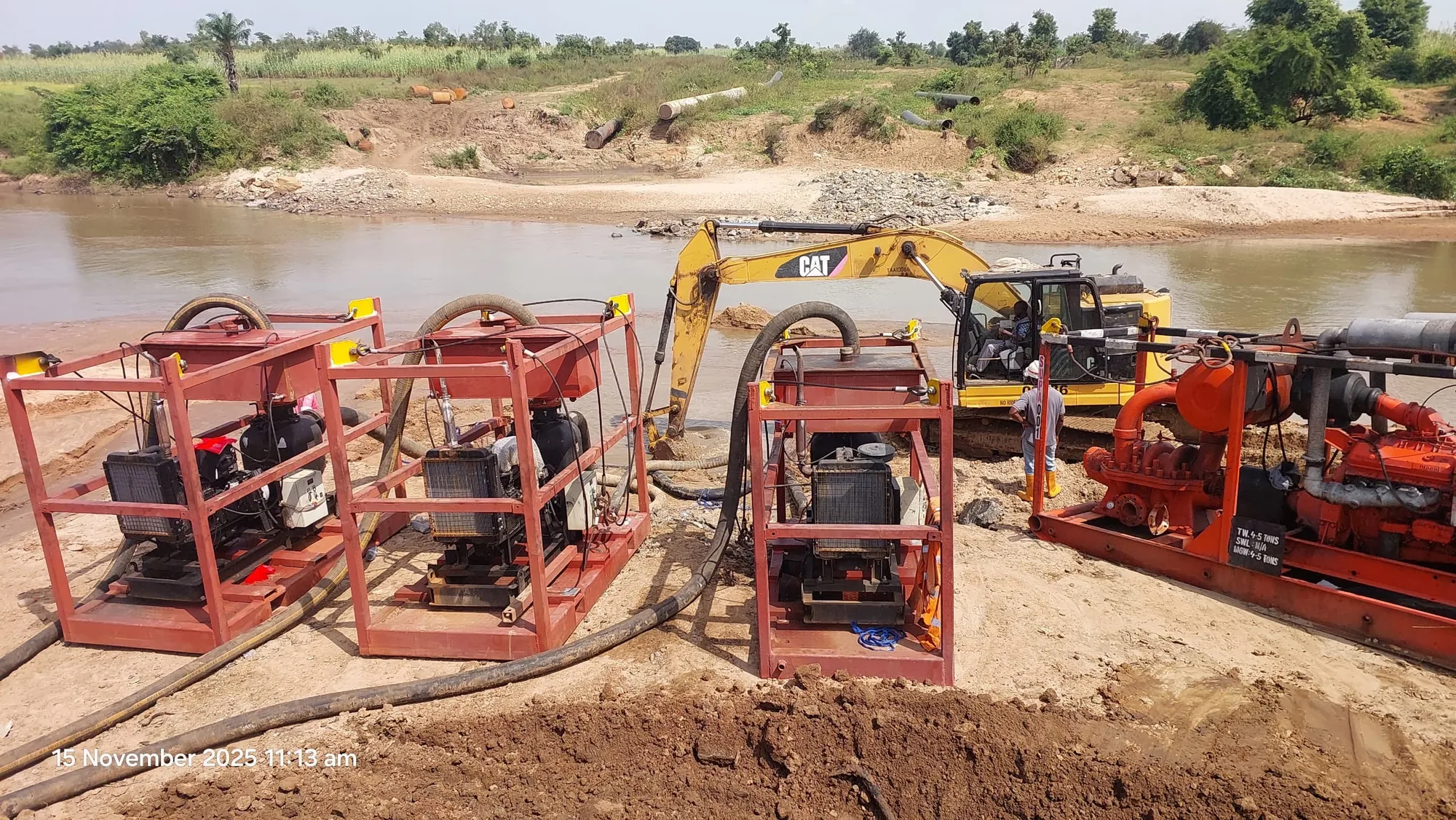 Supanova pipeline service equipment prepared for field operations